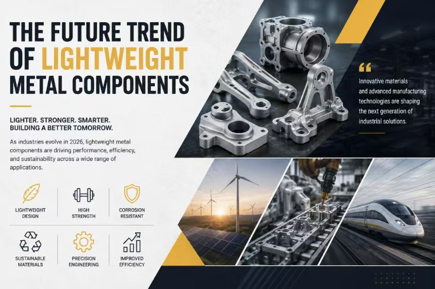 Care este viitorul aplicațiilor pentru componente metalice ușoare în 2026 și după?