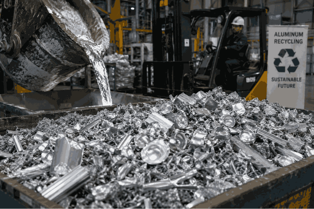 Cum schimbă reciclarea aluminiului viitorul turnării?