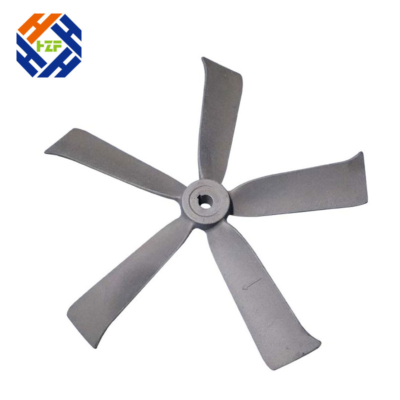 Ventilator cu lame de turnare din aluminiu