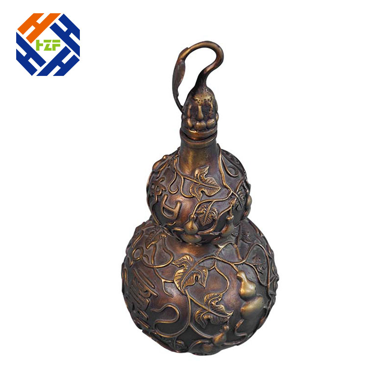 Roșu Cupru Hollow Gourd Alama Turnare Cadou